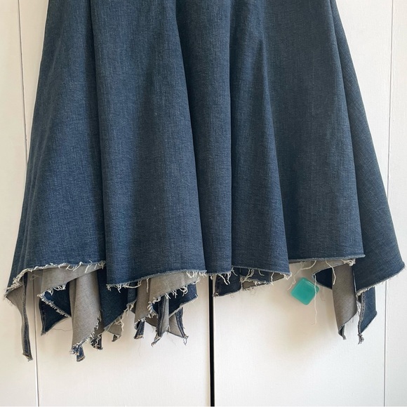 Urban Outfitters BDG NWOT Caroline Spliced Denim Maxi Skirt Size XS - Picture 10 of 14